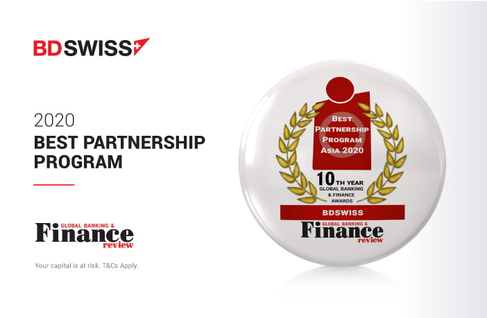 BDSwiss Awarded “Best Partnership Program – Asia 2020” by Global Banking & Finance Review