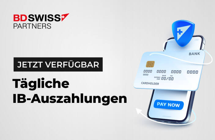 BDSwiss führt die Möglichkeit für tägliche Auszahlung für Introducing Brokers ein